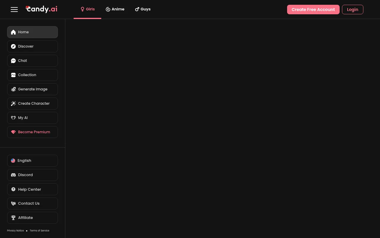 candy-ai-main-page